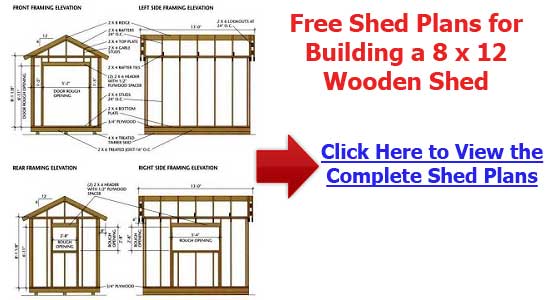 building plans outdoor storage sheds
